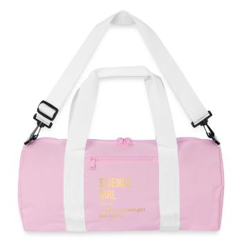 Science - Recycled Duffel Bag - pink/white - Front