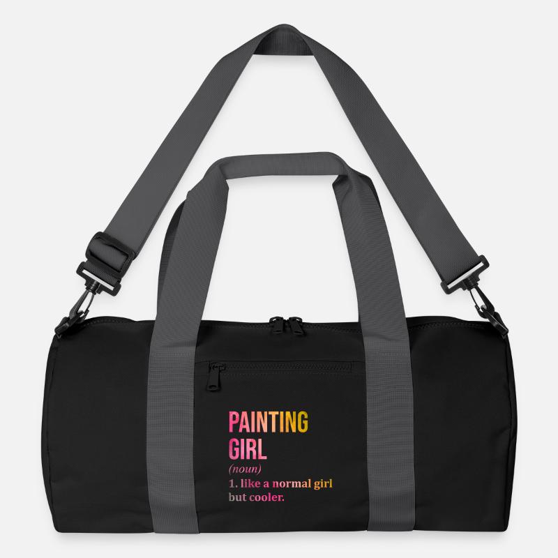 Gemälde Recycelte Duffel Bag