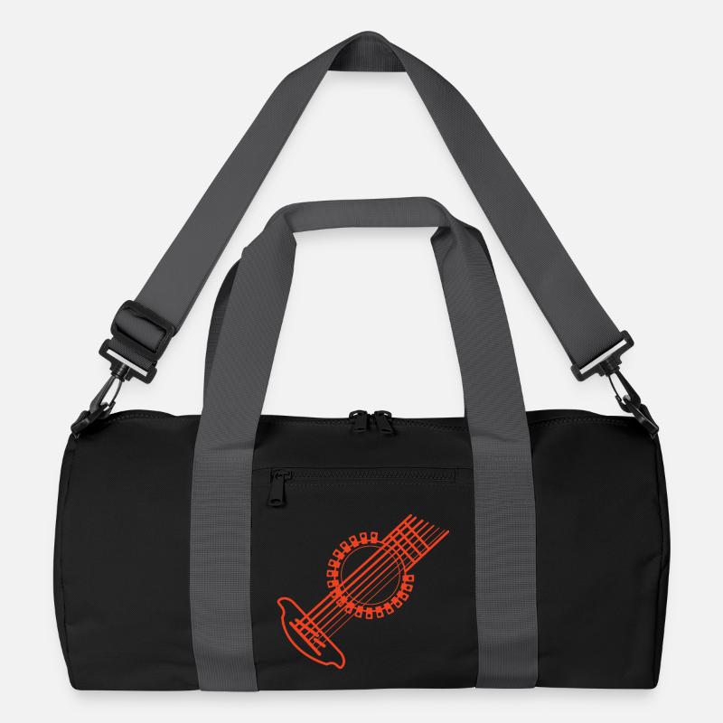 Guitar musician Recycled Duffel Bag
