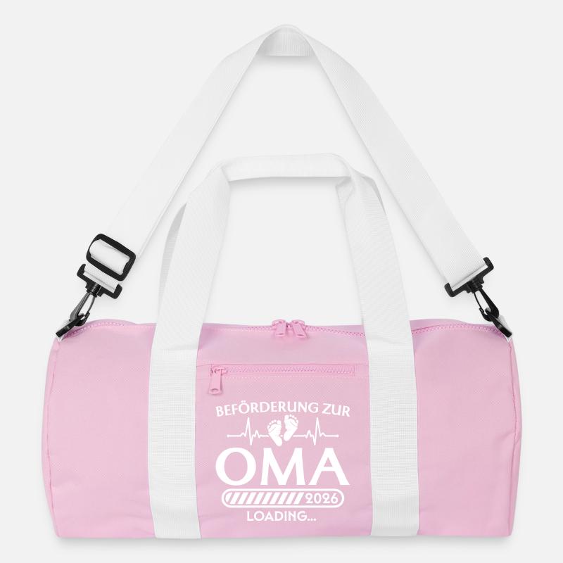Beförderung zur Oma 2026 loading Recycelte Duffel Bag