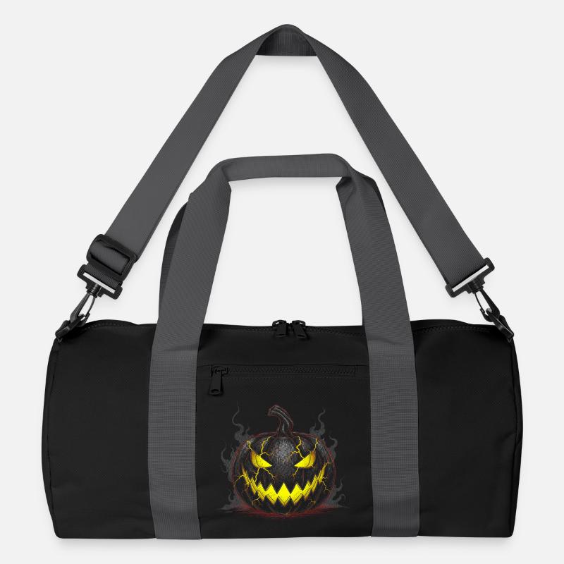 Böser Blitzkürbis Recycelte Duffel Bag