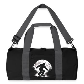 Bigfoot Skateboard - Recycled Duffel Bag - black/graphite grey - Front