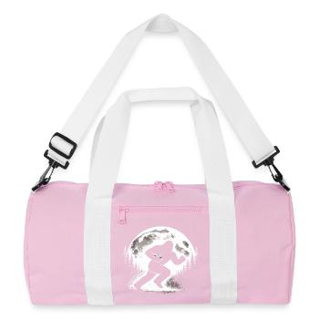 Bigfoot Rugby - Recycled Duffel Bag - pink/white - Front