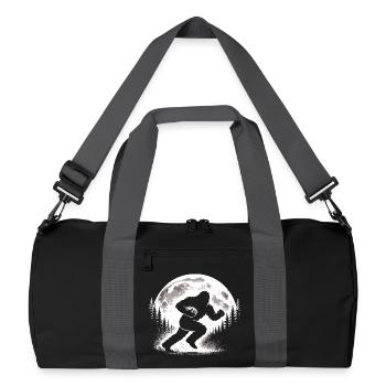 Bigfoot Rugby - Recycled Duffel Bag - black/graphite grey - Front