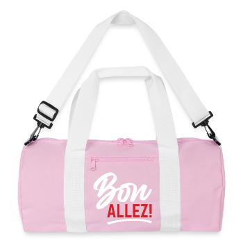 Bon Allez Humour Français Résignation - Sac de sport recyclé - rose/blanc - Devant