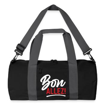 Bon Allez Humour Français Résignation - Sac de sport recyclé - noir/gris graphite - Devant
