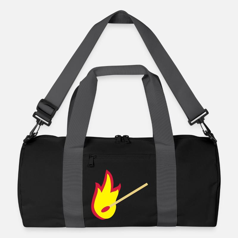 fire Recycled Duffel Bag