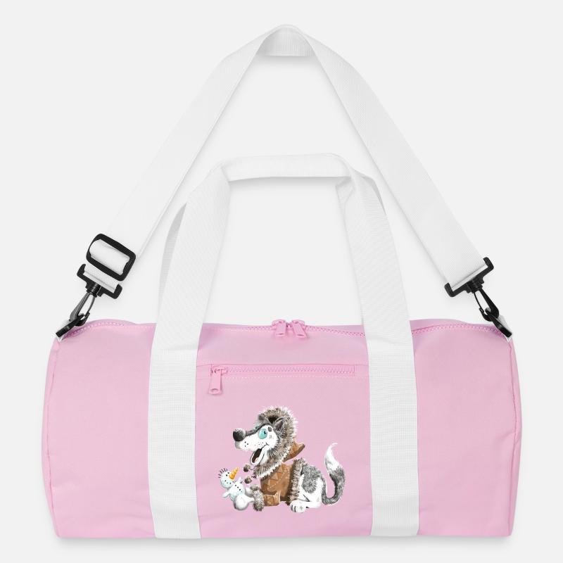 Süßer Husky - Huskys - Schlittenhund - Geschenk Recycelte Duffel Bag