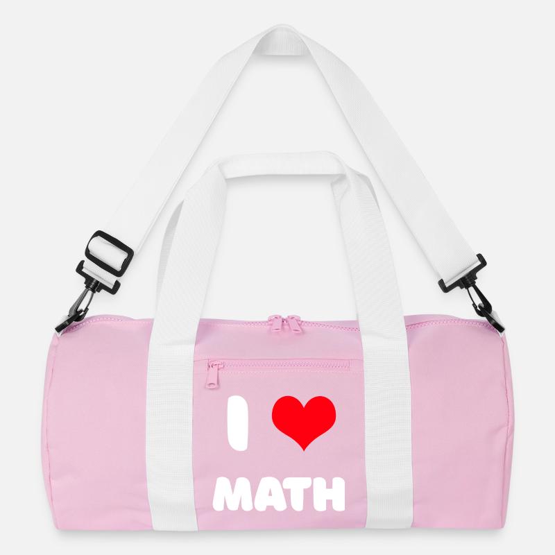 Ich liebe Mathe Recycelte Duffel Bag