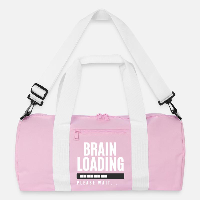 Brain Loading bitte warten Recycelte Duffel Bag