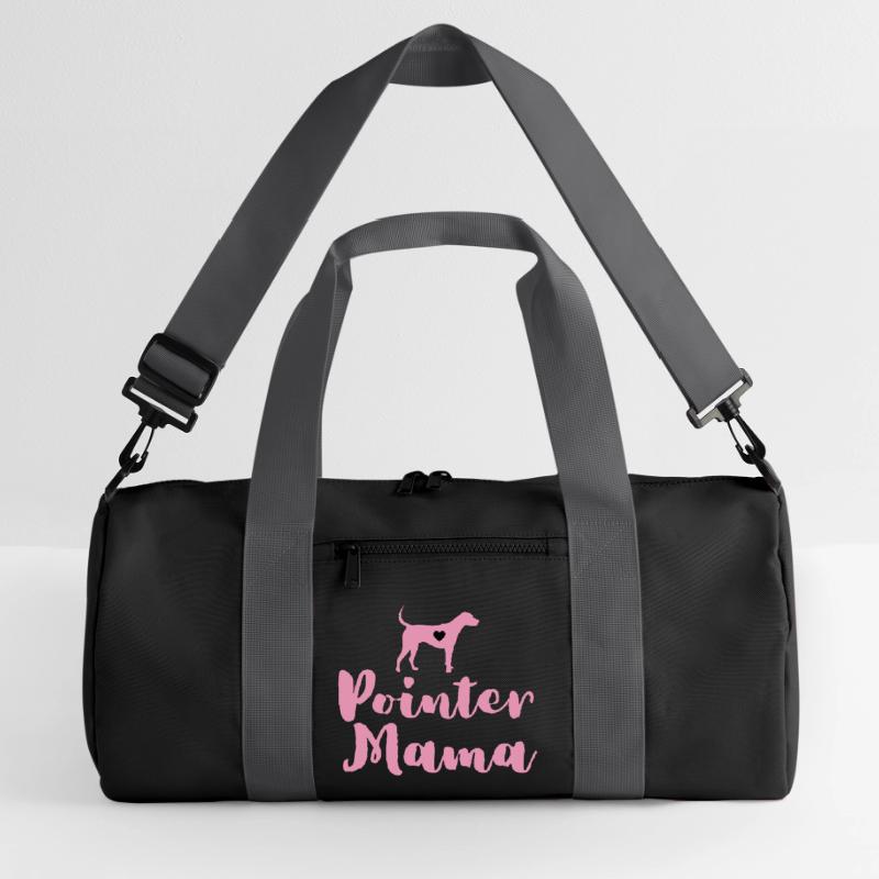 German Pointer Mom Pointer Mama Recycled Duffel Bag