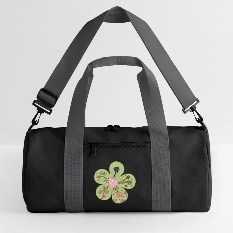 Patchworkfrühlingsblume Recycelte Duffel Bag