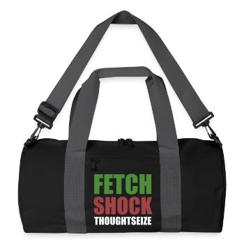 Fetch Shock Thoughtseize - Magic Shirt - Recycled Duffel Bag - black/graphite grey - Front
