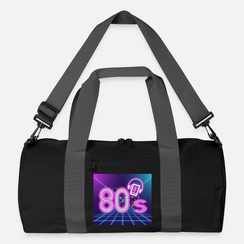 80er Jahre Recycelte Duffel Bag