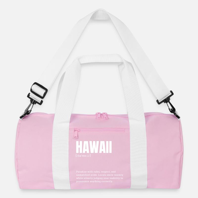 Hawaii Pride Language Recycled Duffel Bag