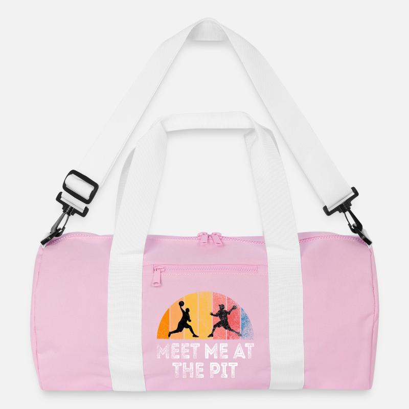 Triff mich in der Grube Recycelte Duffel Bag