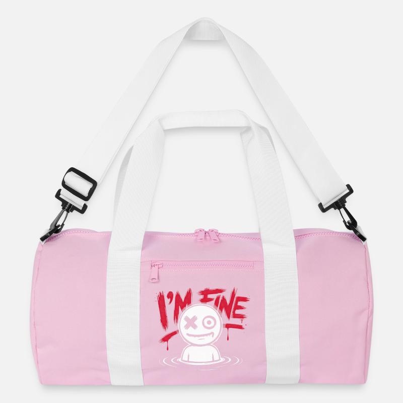 I'm fine. Everything is fine – lustiger Spruch Recycelte Duffel Bag