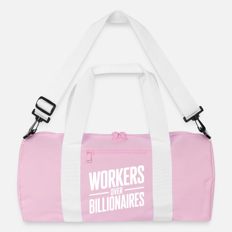 Workers Over Billionaires Recycled Duffel Bag