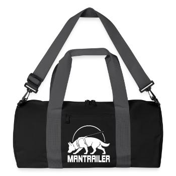 Berger allemand MANTRAILER Chiens de recherche Chiens - Sac de sport recyclé - noir/gris graphite - Devant