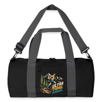 Ultra Trail Running - Sac de sport recyclé - noir/gris graphite - Devant