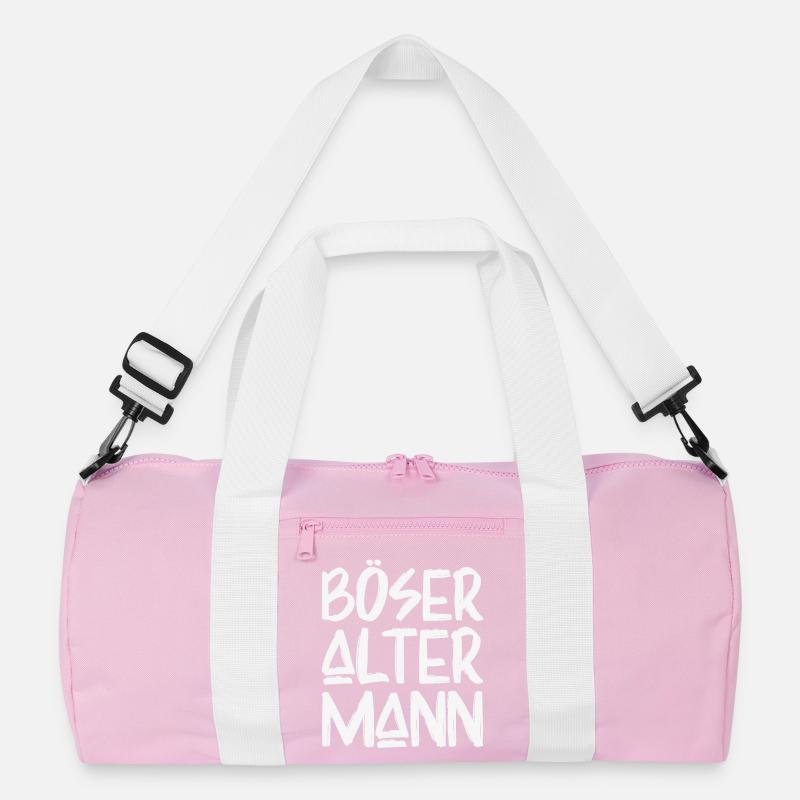 Böser Alter Mann Recycelte Duffel Bag