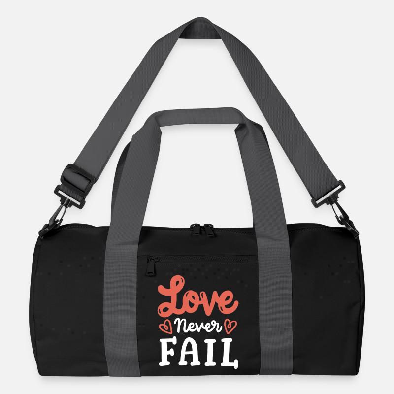 Christliches Zitat Religiös Recycelte Duffel Bag