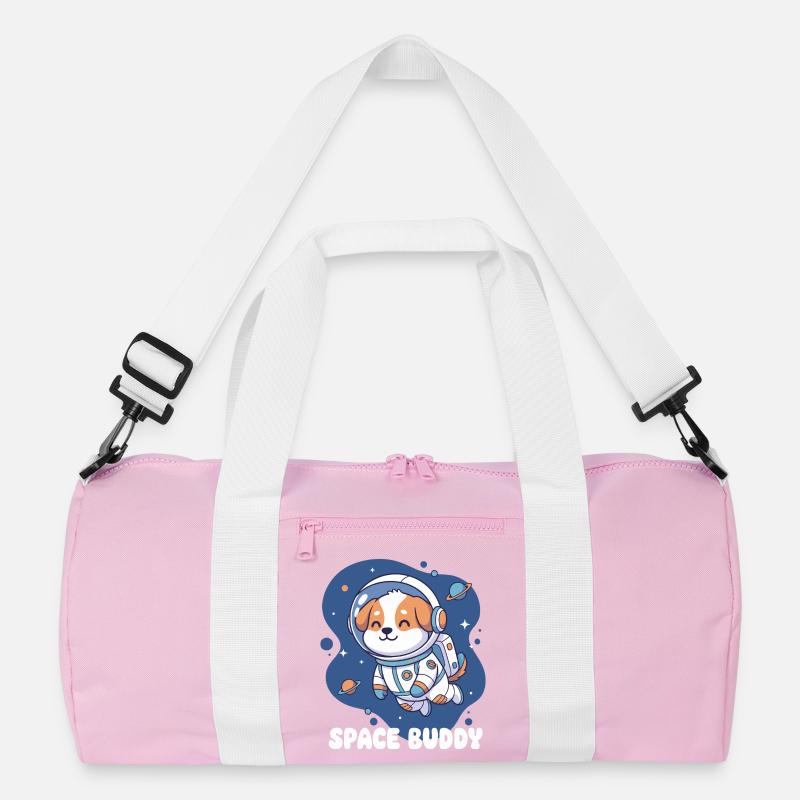 Space Buddy Astronauten-Hund Recycelte Duffel Bag