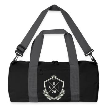 Abi Coat of Arms Abitur - Recycled Duffel Bag - black/graphite grey - Front