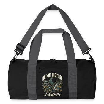 Focus Expert - Sac de sport recyclé - noir/gris graphite - Devant