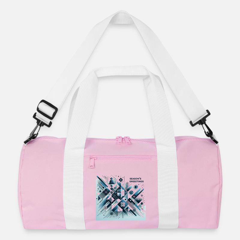 Season's Greetings Recycelte Duffel Bag