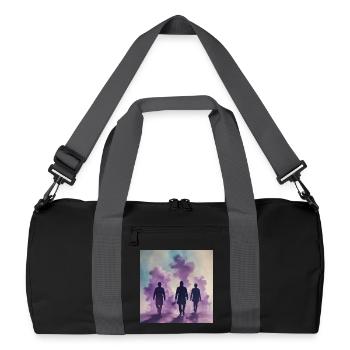 My Darkside - Recycled Duffel Bag - black/graphite grey - Front