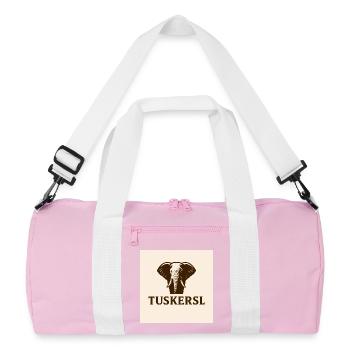 Tuskers - Recycled Duffel Bag - pink/white - Front