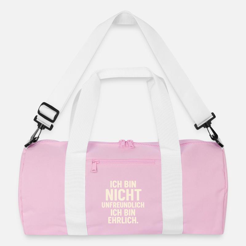 Ehrlich Unfreundlich - Hell Recycelte Duffel Bag
