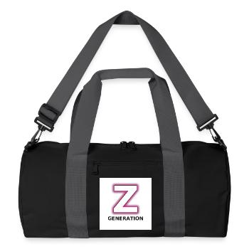 Z Generation Neon Z - Recycled Duffel Bag - black/graphite grey - Front