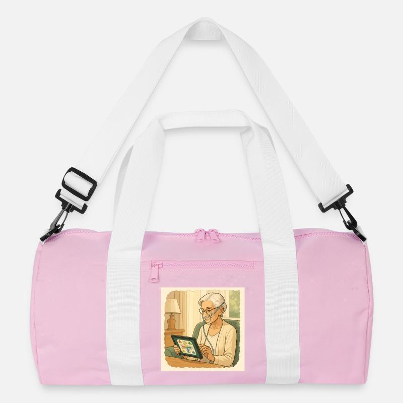 Grandma Karin Recycled Duffel Bag