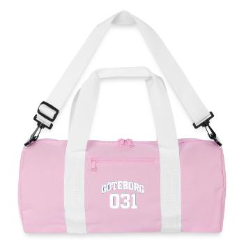 Gothenburg, 031 Jersey - Recycled Duffel Bag - pink/white - Front