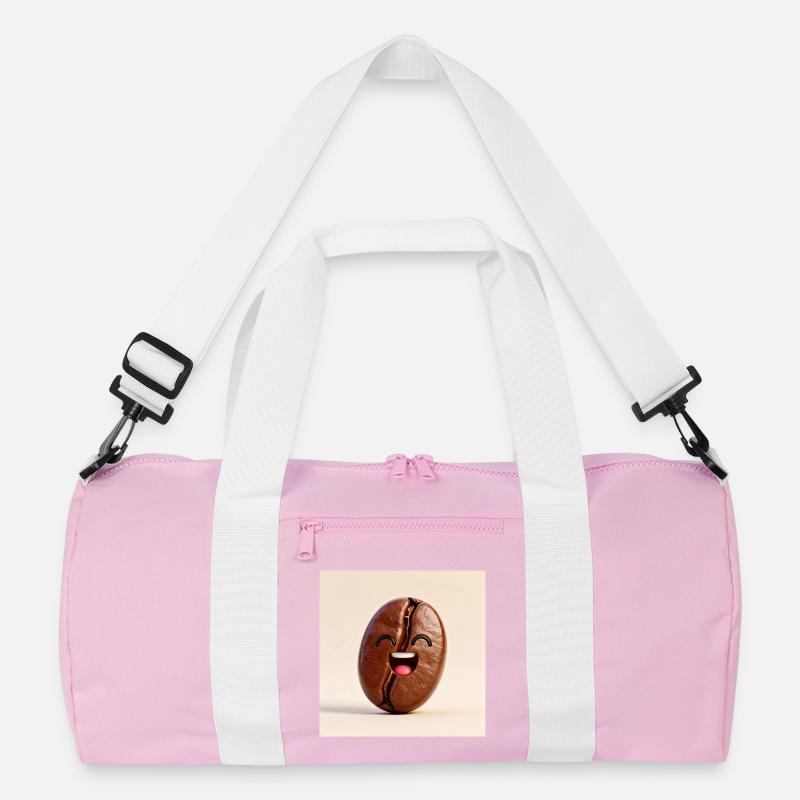 Laughing Coffee Bean Recycled Duffel Bag