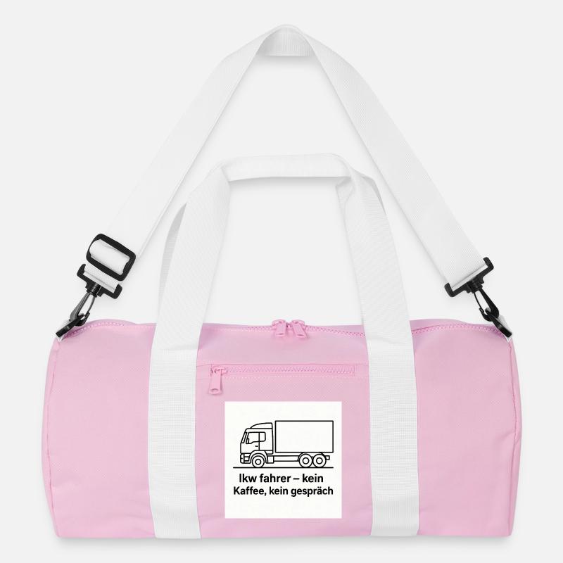 Truck Driver No Coffee No Talk Recycled Duffel Bag