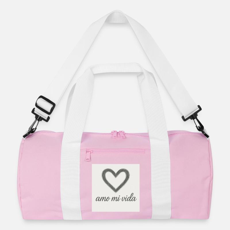 Herz und Lebensfreude Recycelte Duffel Bag
