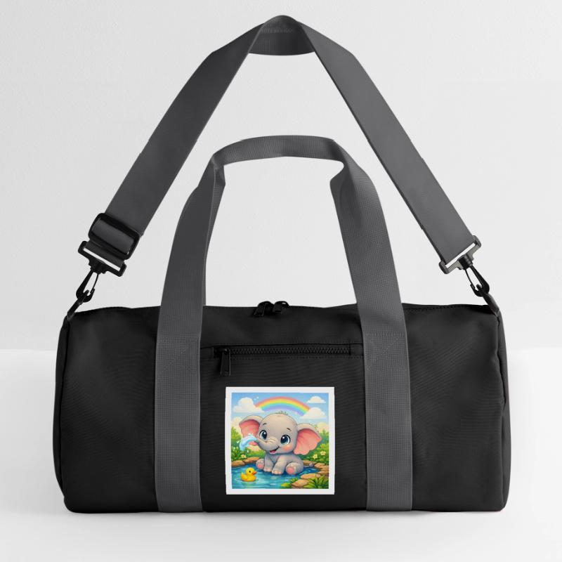 Elli l’Éléphant Sac de sport recyclé