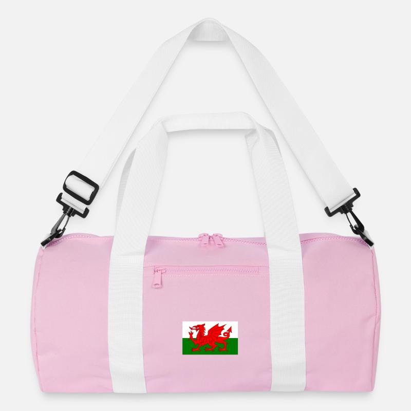 Wales Flagge Recycelte Duffel Bag
