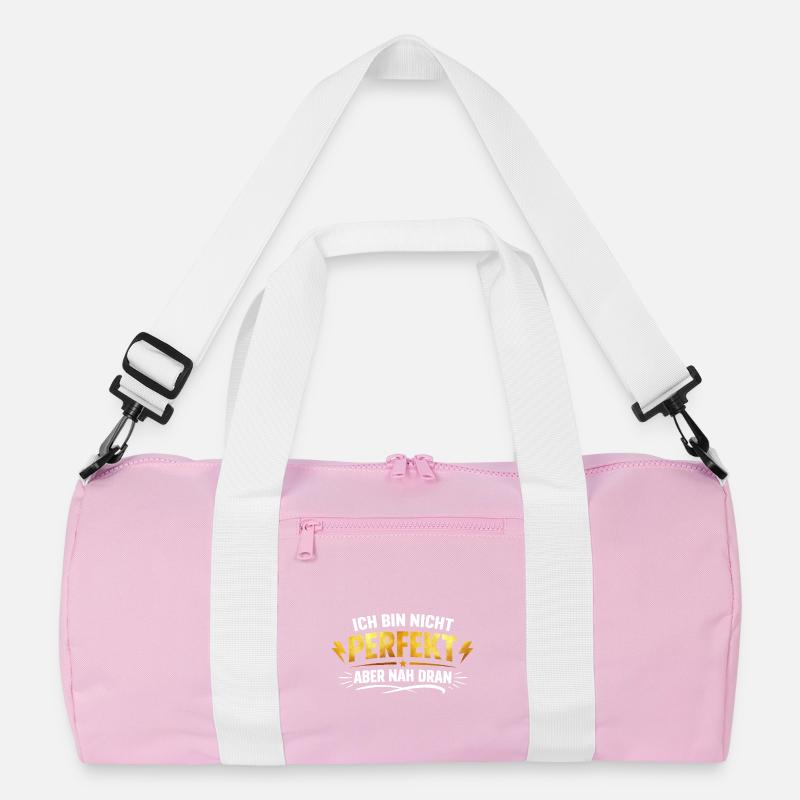 Nicht perfekt, aber nah dran – Goldschrift Recycelte Duffel Bag