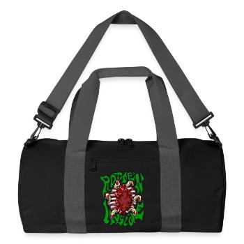 Rotten - Recycled Duffel Bag - black/graphite grey - Front