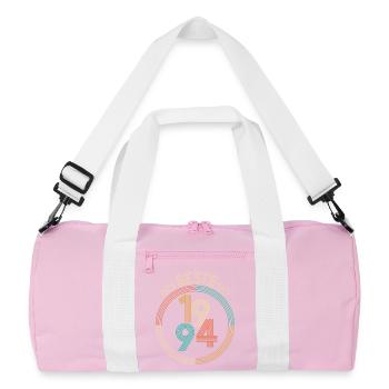 of the BEST of 1994 - the BEST of 1994, birthday - Recycled Duffel Bag - pink/white - Front
