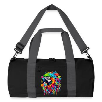Parrot - Recycled Duffel Bag - black/graphite grey - Front