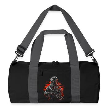 Special Forces - Recycled Duffel Bag - black/graphite grey - Front