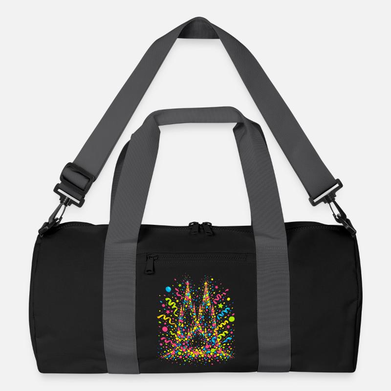 Kölsche Jeck Konfetti Kostüm Karneval Dom Recycelte Duffel Bag