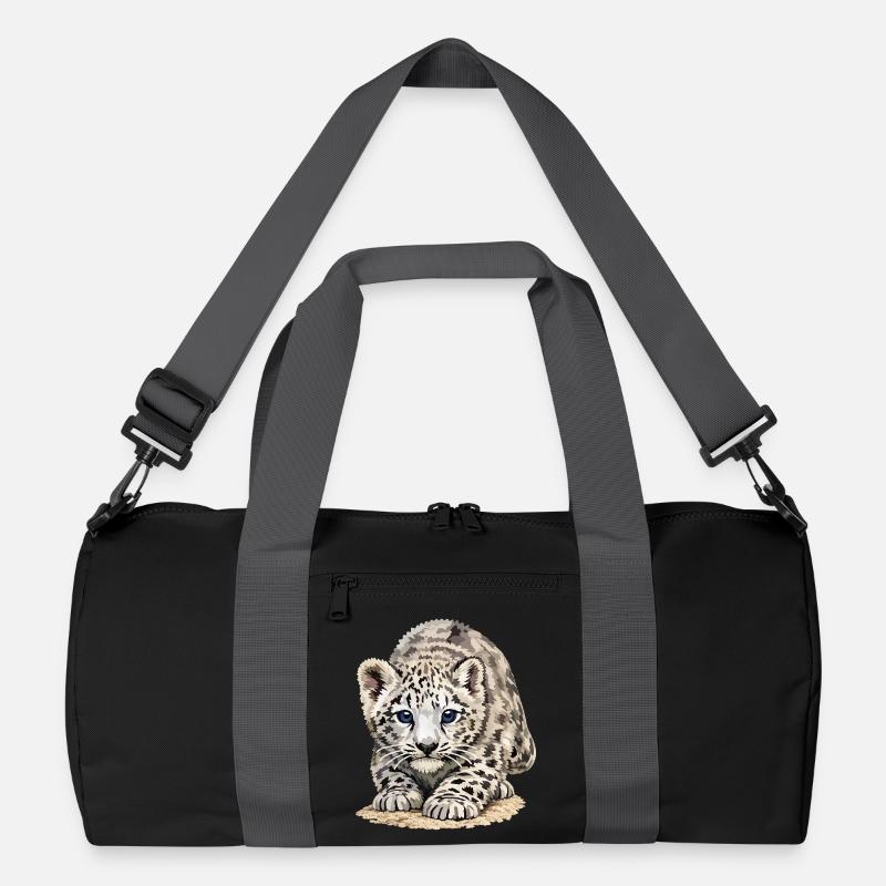 Sia Schneeleopard Recycelte Duffel Bag