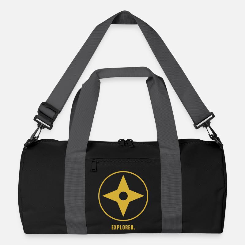 Design Minimaliste Explorer Gold Sac de sport recyclé