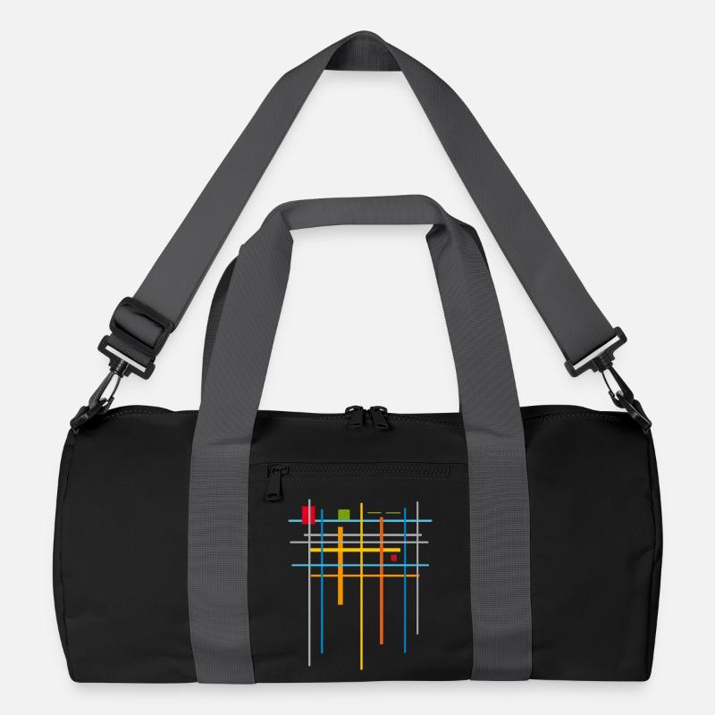 Architecture Minimal Pattern 25 Recycled Duffel Bag